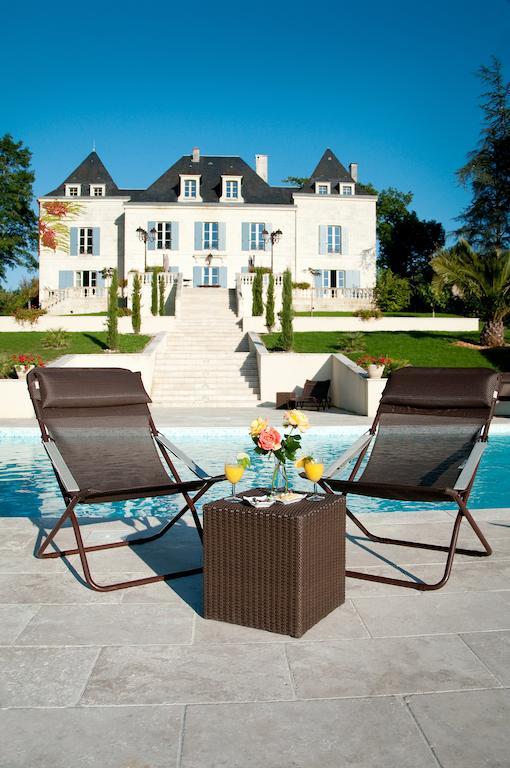 Domaine De La Fauconnie Hotel Campsegret Bagian luar foto
