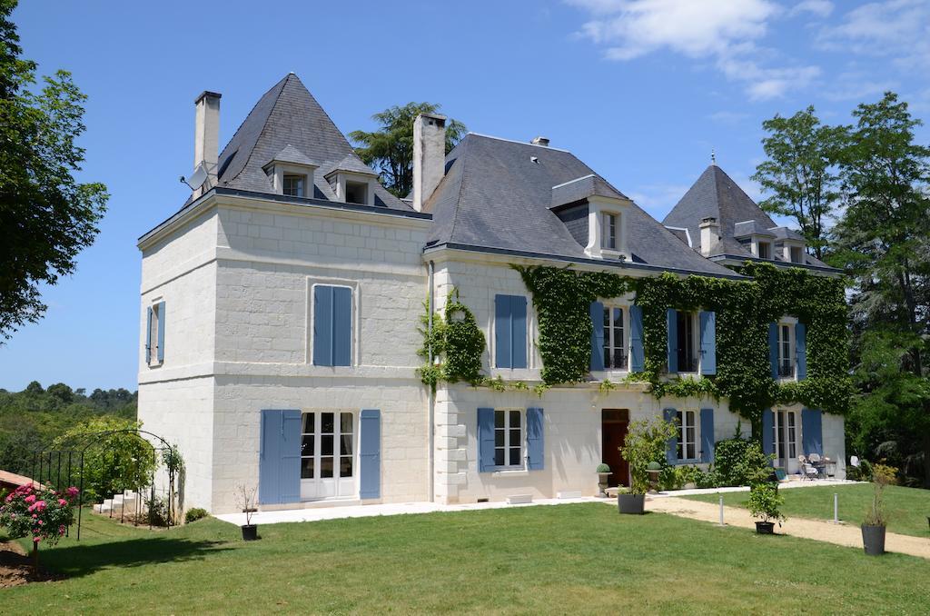 Domaine De La Fauconnie Hotel Campsegret Bagian luar foto